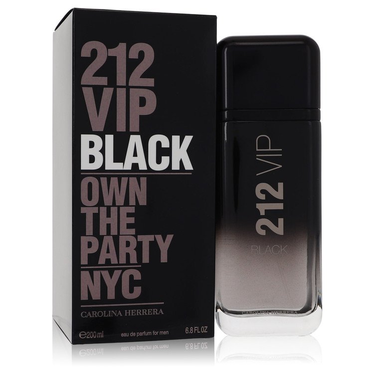 212 VIP Black by Carolina Herrera Eau De Parfum Spray 6.8 oz 212 VIP Black by Carolina Herrera Eau De Parfum Spray 6.8 oz
